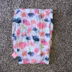 Infinity floral scarf
